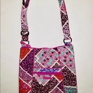 Vera Bradley Pink Patchwork Crossbody Purse